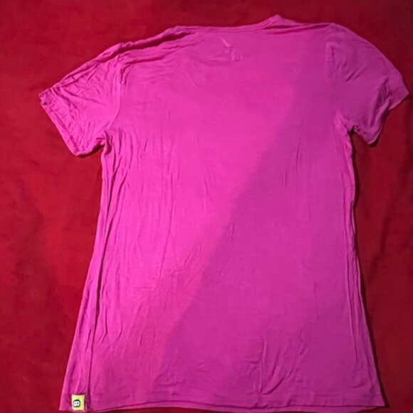 WonderWink Women’s Underscrub Tops Lot of 2 Pink Size L | Stretch Base layer  ga - Picture 4 of 4